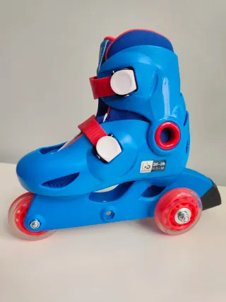 Patines Oxelo Azules Poco Uso Talla 26-28