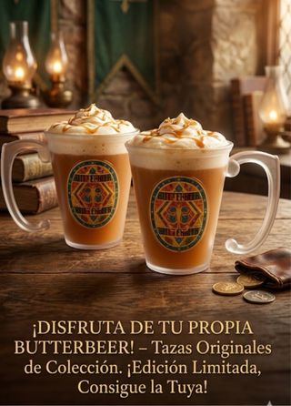 Taza Butterbeer Harry Potter