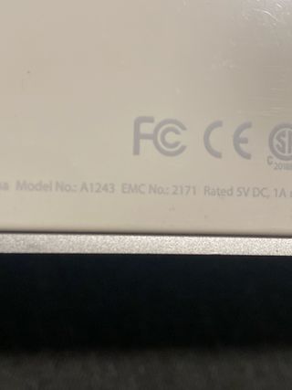 Tastiere Apple iMac USB A1243 Argento/Bianco