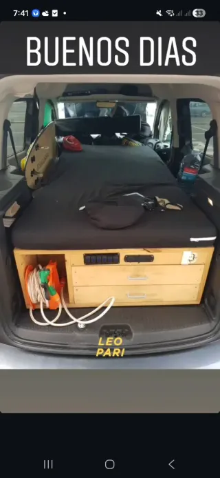 Módulo Camper Ford Tourneo Courier