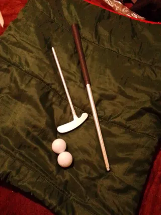 Palo de golf plegable
