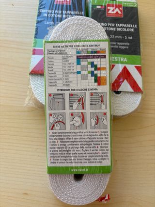 Corde per Tapparelle in Cotone