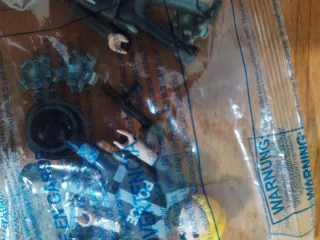 Playmobil Policías Cascos Porras Colossus 6694