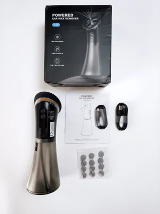 Limpador de ouvidos com água - Novo