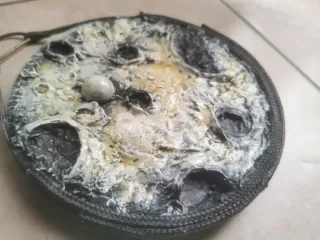 Decorazione da parete a forma di luna piena