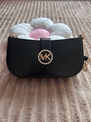 Bolso Original Michael Kors negro con dorado
