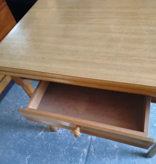Mesa comedor extensible madera