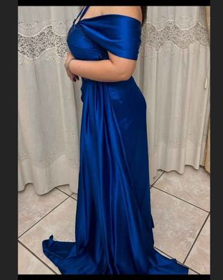 Abito da cerimonia bluette