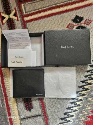 Cartera Paul Smith Negra Hombre