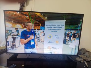 TV Samsung 43 con buena imagen y mando