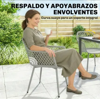 Pack 4 Sillas Terraza NUEVAS