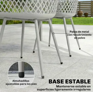 Pack 4 Sillas Terraza NUEVAS