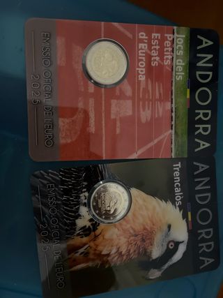 Andorra 2€ 2025 Jocs dels Petits Estats