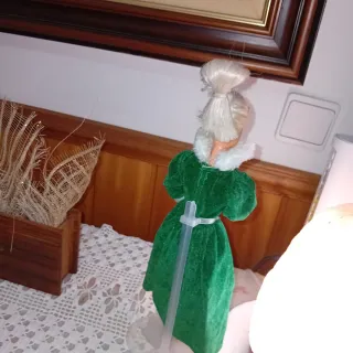 Barbie Vestido Verde Inverno