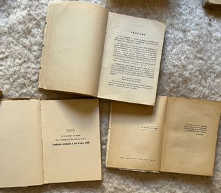Lote 3 Libros Antiguos Régimen Franquista