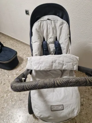 Carro Joolz Hub+ con capazo y accesorios