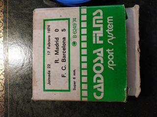 Super 8 Barça / Madrid 1974