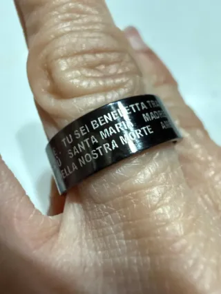 Anelli Acciaio Uomo Donna Oro Argento