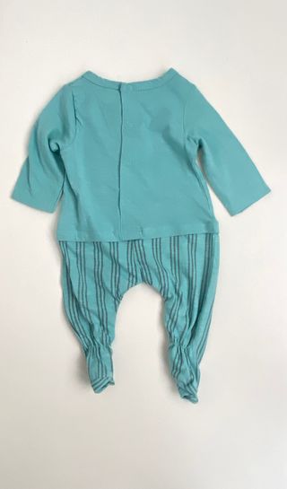 Conjunto 3 peças menina 1M Cotton Fish