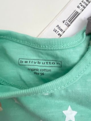 Conjunto 3 peças menina 1M Cotton Fish