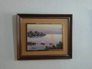 Cuadro de paisaje marino