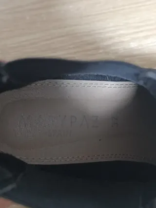 Botines Chelsea Marypaz negros tacón plataforma