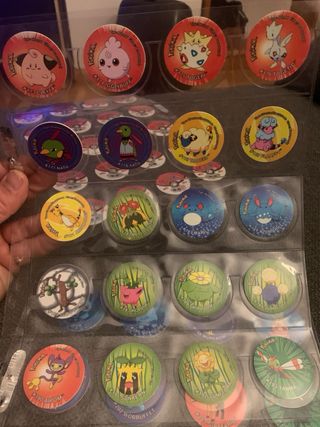 Tazos 3 Pokemon Colección Completa