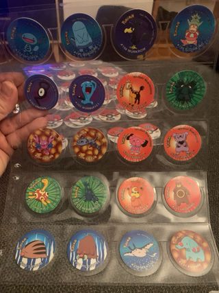 Tazos 3 Pokemon Colección Completa