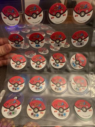 Tazos 3 Pokemon Colección Completa