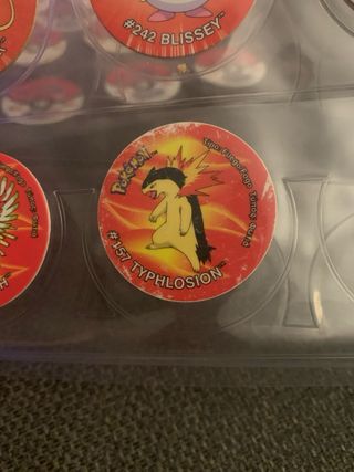 Tazos 3 Pokemon Colección Completa