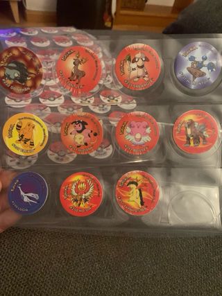 Tazos 3 Pokemon Colección Completa