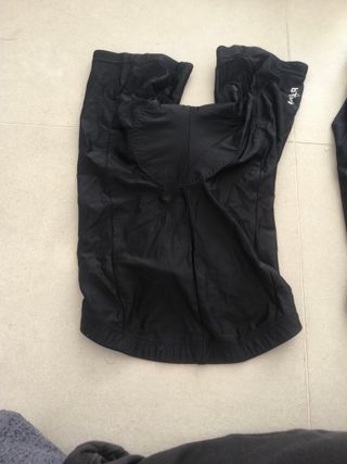 Lote 2 culottes ciclismo B'Twin Talla S