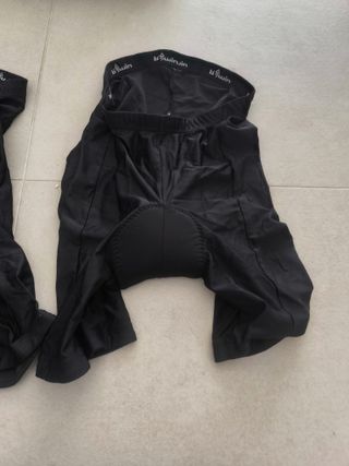 Lote 2 culottes ciclismo B'Twin Talla S
