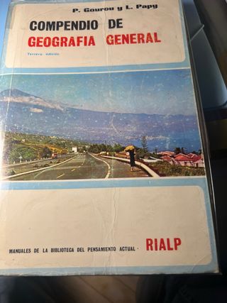 Libro Compendio De Geografía General 1966-1967