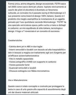 Casco Momo Design Jet FGTR EVO XL doppia visiera