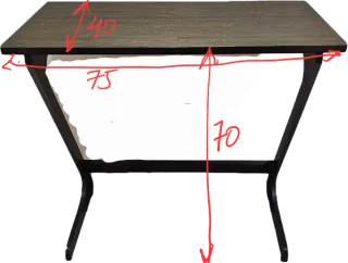 Mesa estudio/auxiliar madera de BAMBÚ