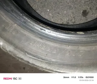 Neumático suelto 205/55/16 91V