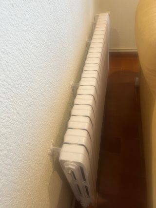 Radiador de hierro blanco