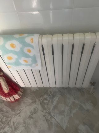 Radiador de hierro blanco