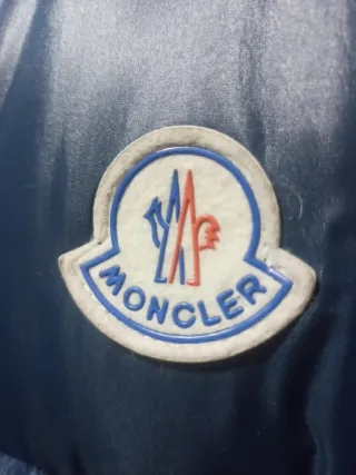 Piumino Moncler Blu Scuro