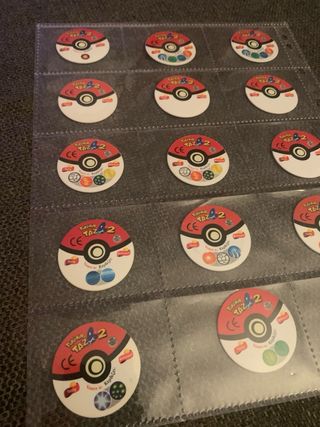 Tazos Pokémon Holográficos 2 Colección Completa