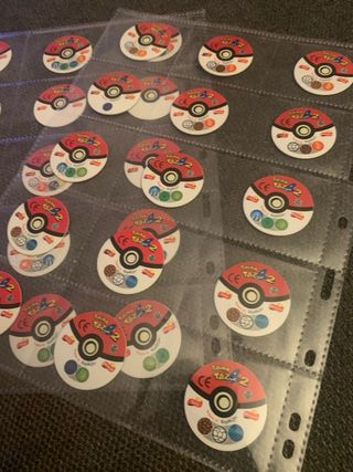 Tazos Pokémon Holográficos 2 Colección Completa