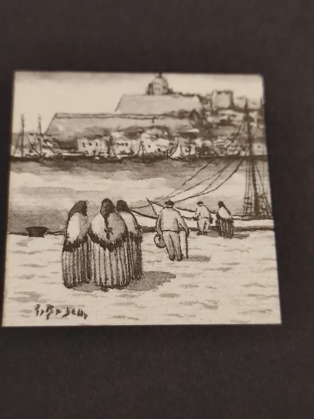 dos Litografías Miniatura Firmadas son dos