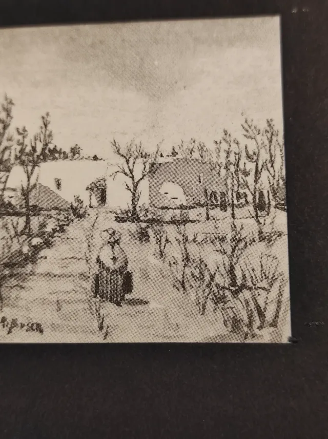 dos Litografías Miniatura Firmadas son dos