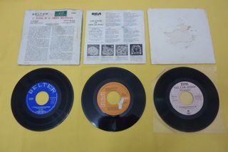 Lote de vinilos, 11 de 7" RCA, Belter, Fundador...
