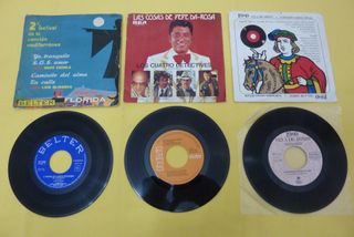 Lote de vinilos, 11 de 7" RCA, Belter, Fundador...