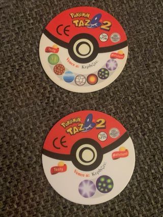 Tazos Pokémon 2001 Nuevos