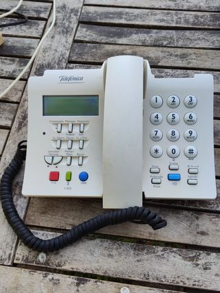 Mítico teléfono Telefónica DOMO mensajes (Manos Li