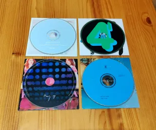 Lote 4 CDs Madonna: American Pie, 4 Minutes, Hung