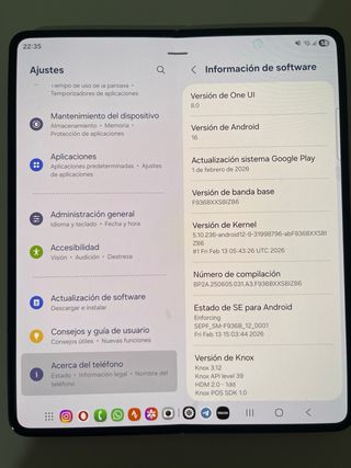 Samsung Galaxy Z Fold 4 Negro